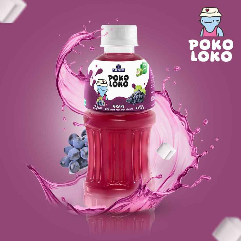 Sapphire Poko Loko Grape Nata Drink