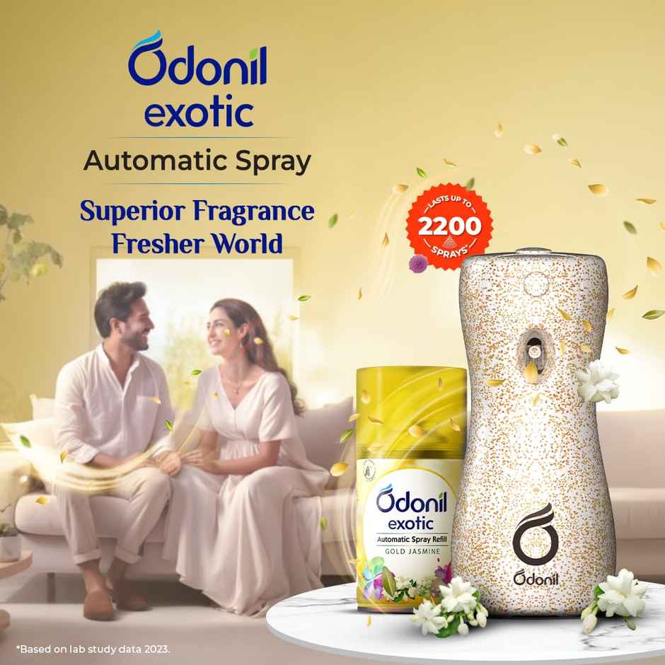 Odonil Exotic Gold Jasmine Room Freshener Automatic Spray