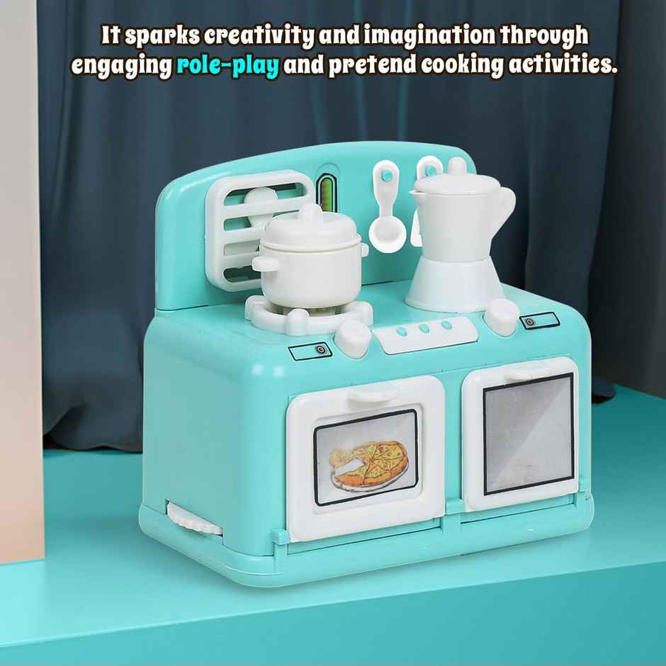 Anz Toy Green Mixer |Water Dispenser |Oven & Sewing Machine