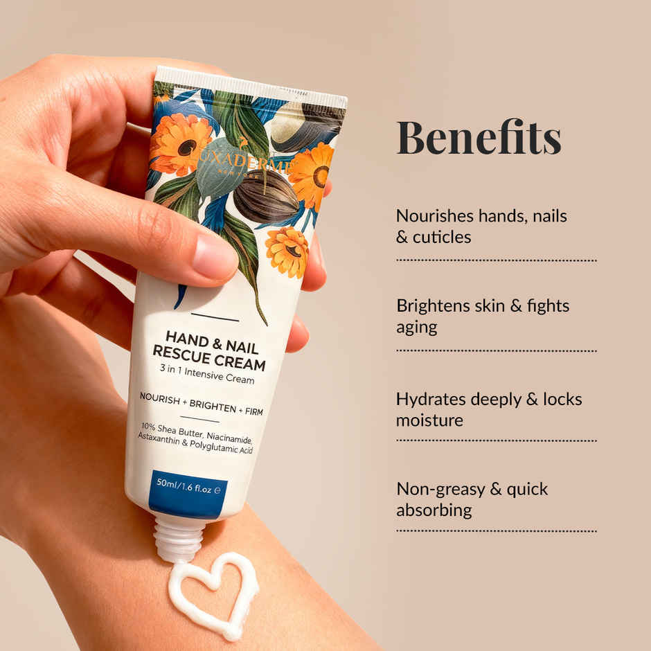 LuxaDerme Hand & Nail Rescue Cream