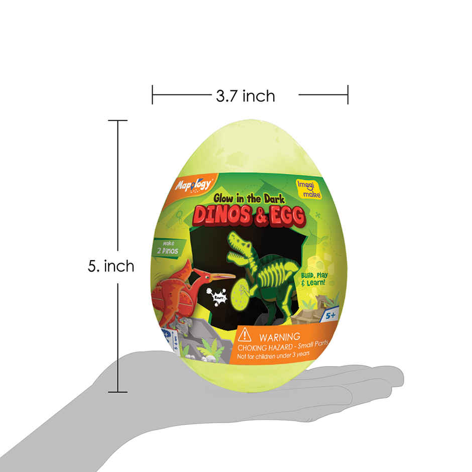 Imagimake Dino & Egg - Green