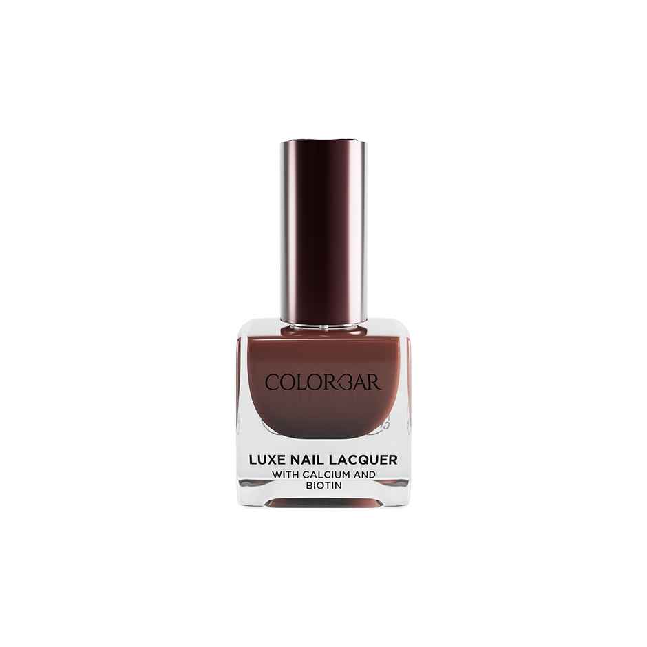 Colorbar Luxe Nail Lacquer - Hot Mocha | Long-Lasting Shine
