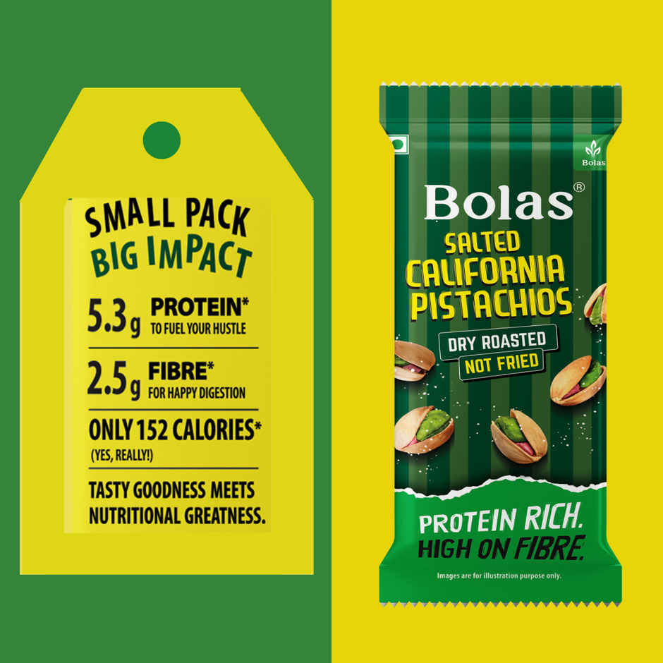 Bolas Salted Pistachios | Roasted & Salted Nuts