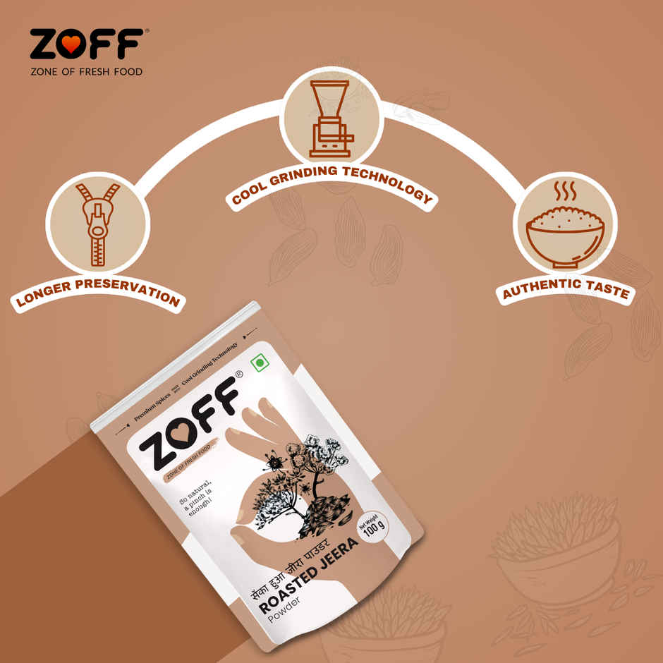ZOFF Foods Roasted Jeera - Cumin Powder