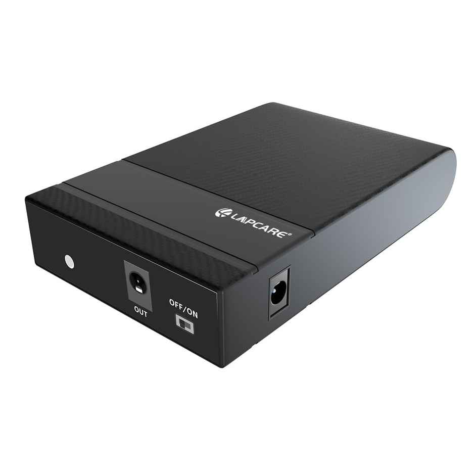 Lapcare Cube Iv Mini Ups For Wifi Router | Up To 4 Hours Powerbackup | Battery 4000 mAh Router Ups
