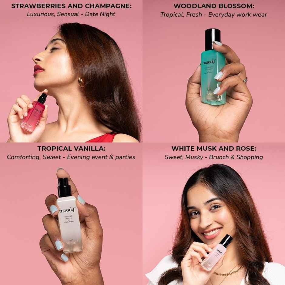 Moody Perfume Gift Set Of 4 For Women