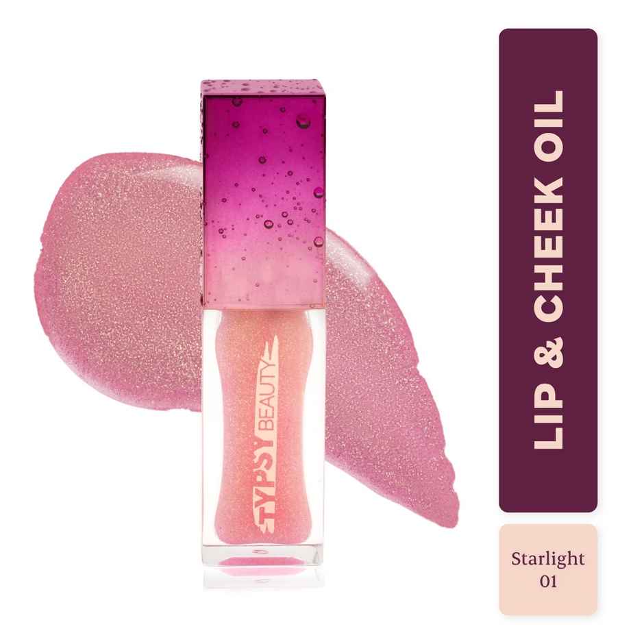 Typsy Beauty Shade Shifter Sparkle Lip Oil - Starlight 01