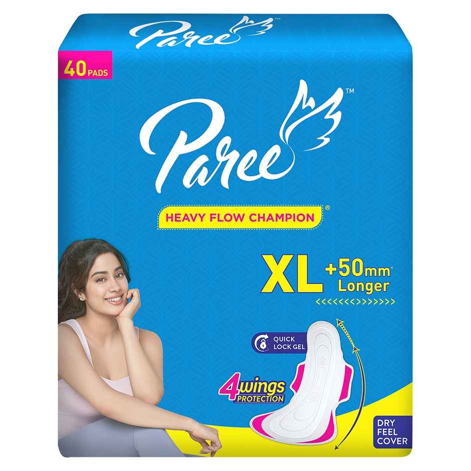 Paree Dry Feel Sanitary Pads | XL | 40 pcs