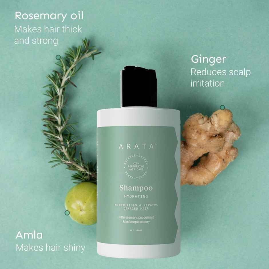 Arata Hydrating & Strengthening Shampoo