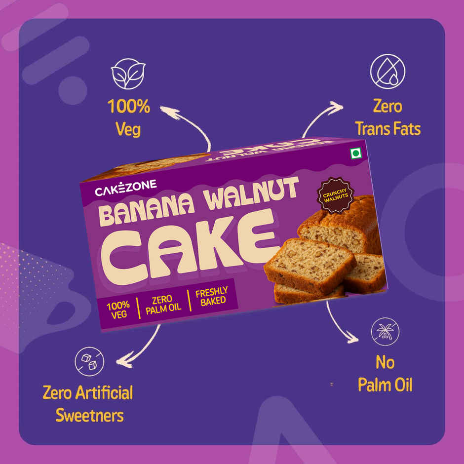 CakeZone Banana Walnut Cake