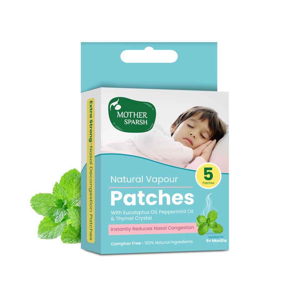 Mother Sparsh Natural Vapour Patches (Pack of 5)