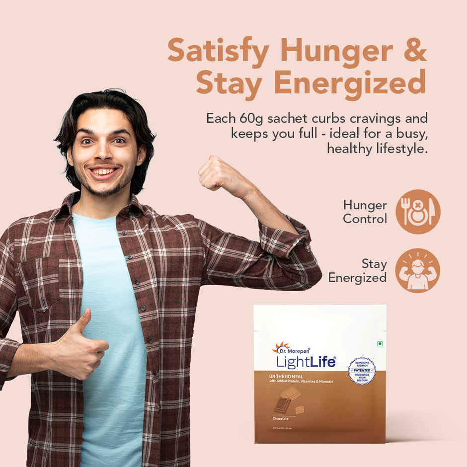 Dr. Morepen LightLife On The Go Meal High Protein Meal Replacement