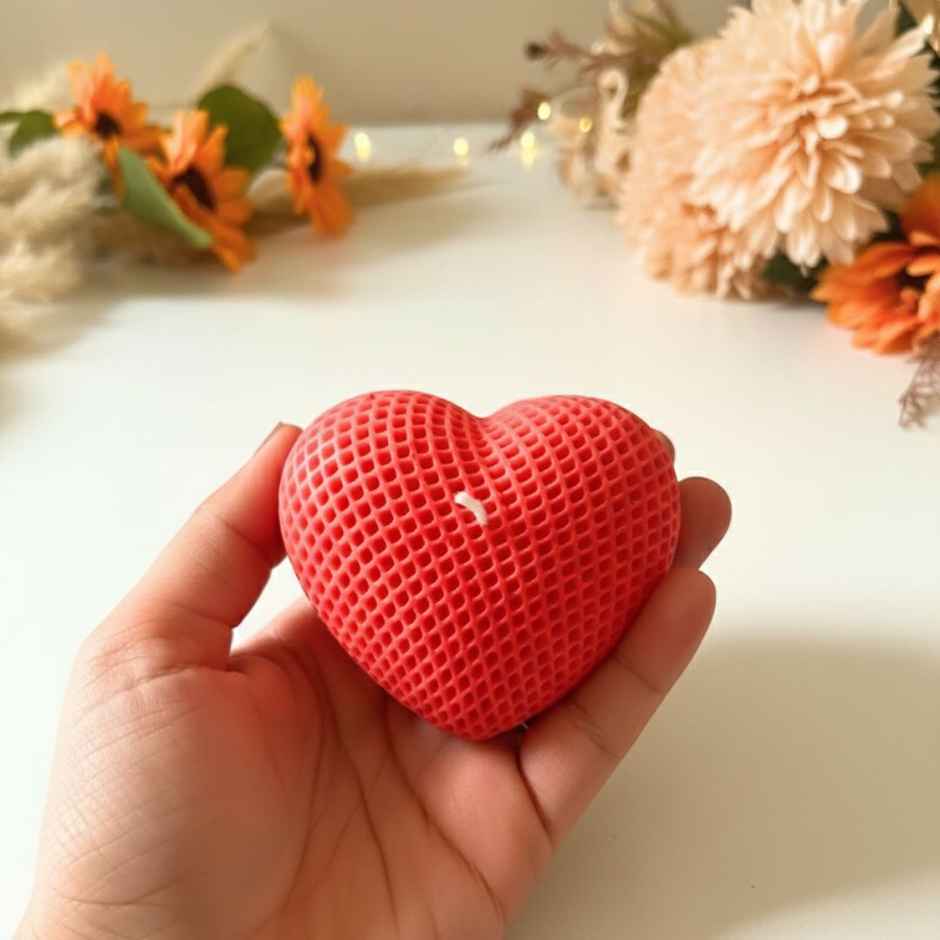 Scented Heart Candle