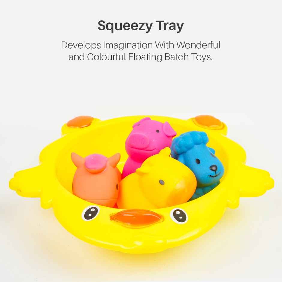 Ratna's Squeezy Duck Tray Set 5 Pcs