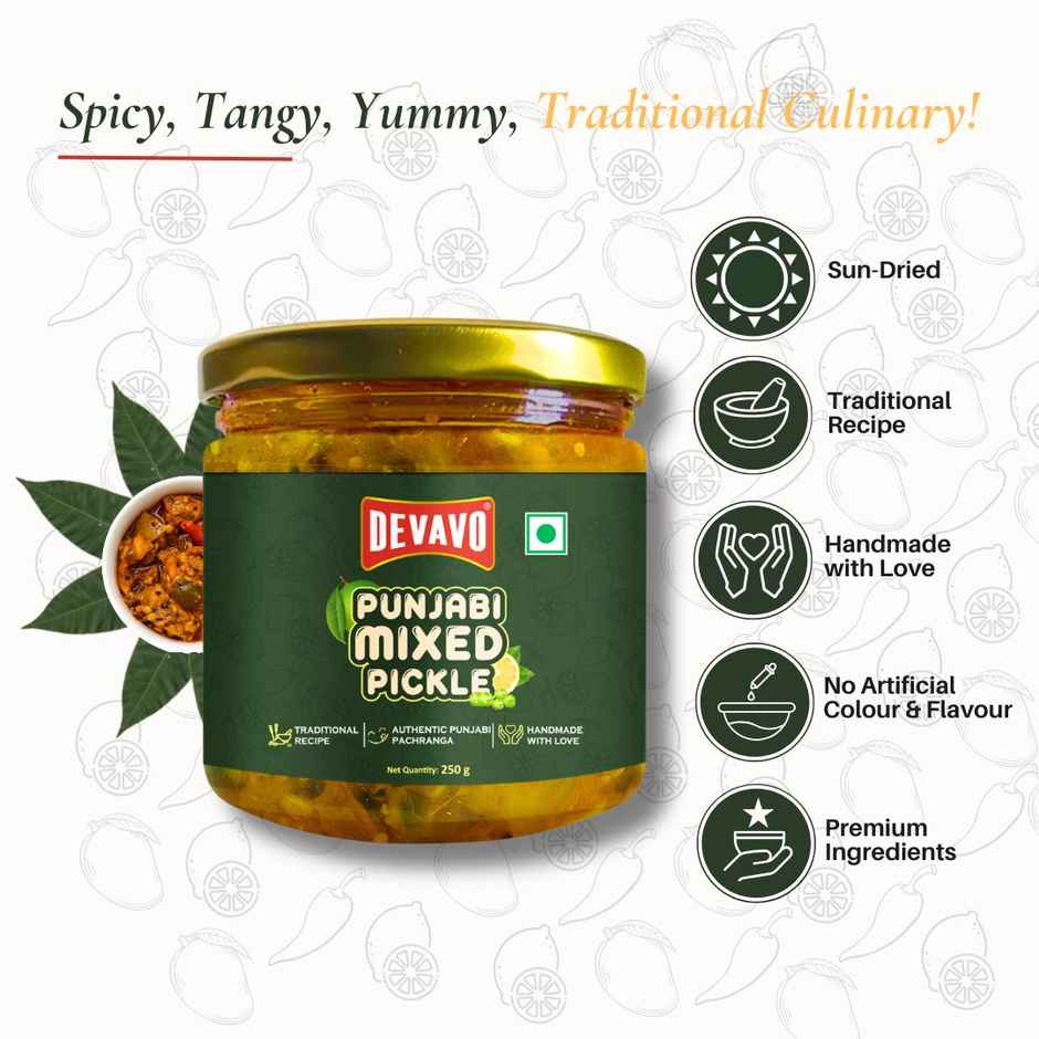 Devavo Punjabi Mixed Pickle