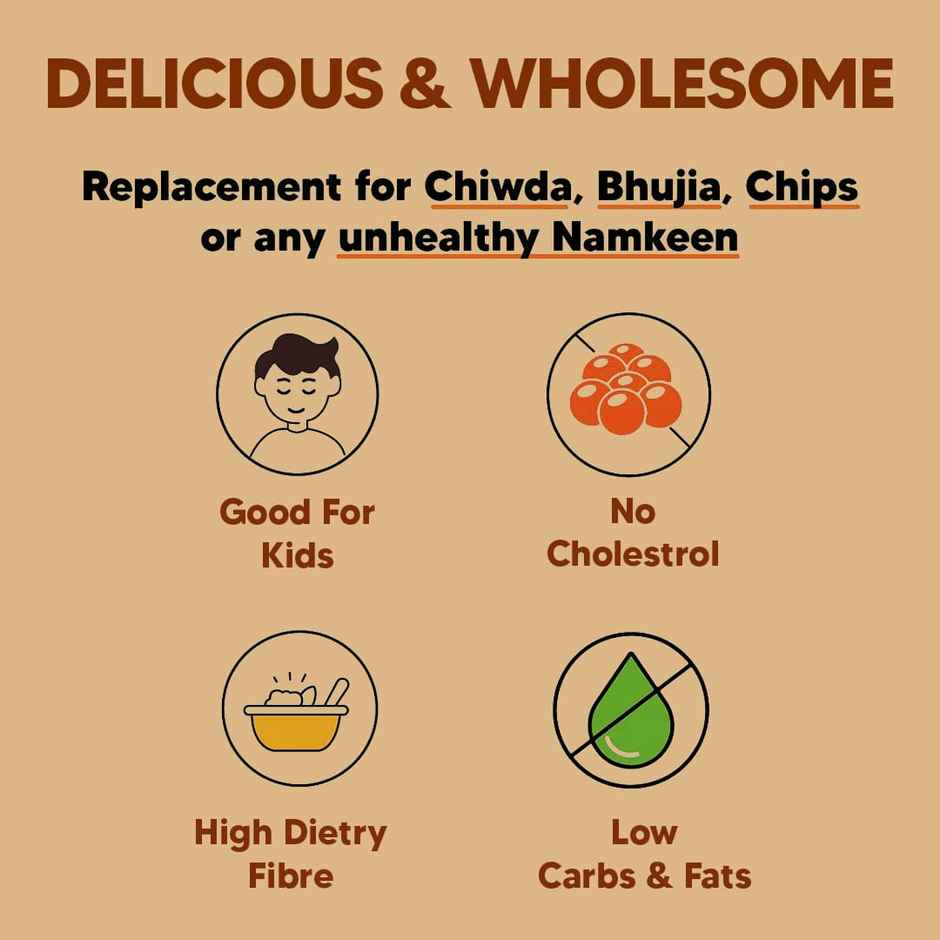 Millet Namkeen | Chilli Garlic, Healthy Snacks By Eat Better Co