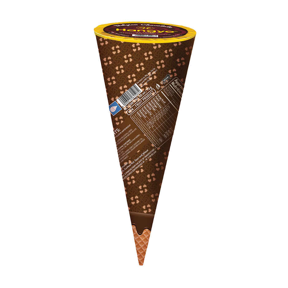 Hangyo Belgian Chocolate Cone | Smooth & Creamy
