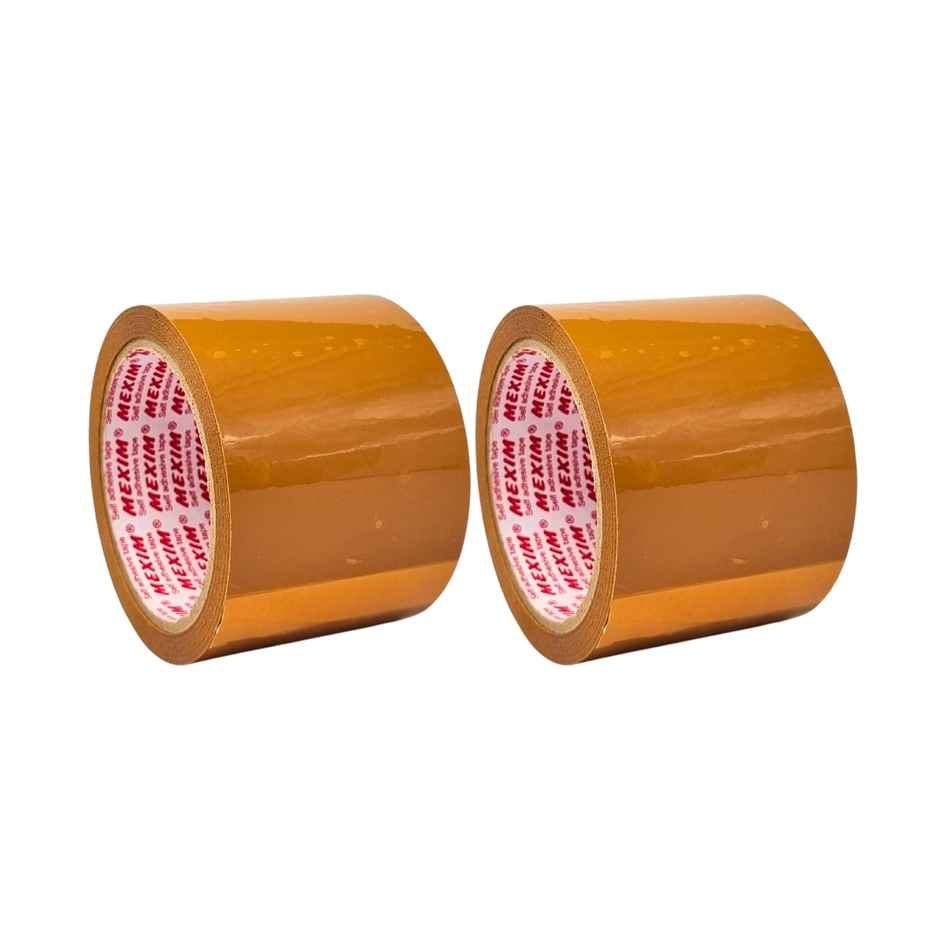 ABK Brown Bopp Packaging Tapes | 72 mm x 50 m x 50 micron | Pack of 2