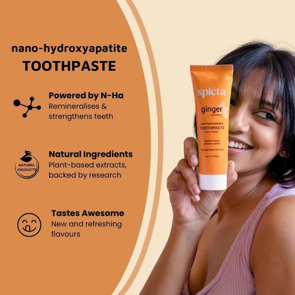 Spicta Ginger Mint Toothpaste
