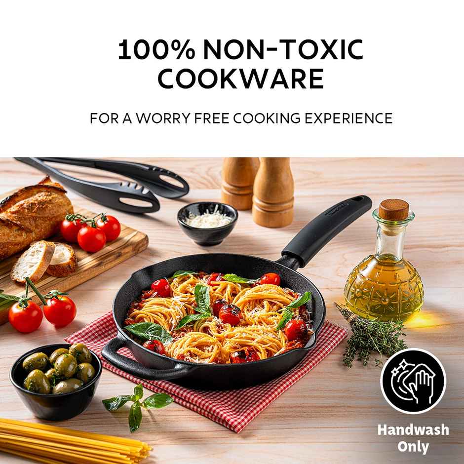 Tramontina Titanex Cast Iron Fry Pan | 20 cm | Induction Compatible