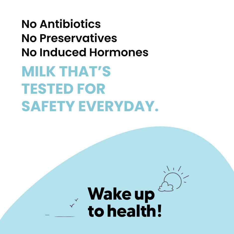 Sid's Farm A2 Buffalo Fresh Milk | Pouch