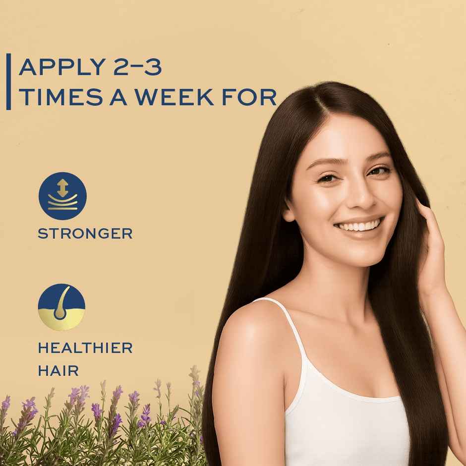 Parachute Advansed Rosemary Essential Oil | 100% Pure | For Thick & Voluminous Hair