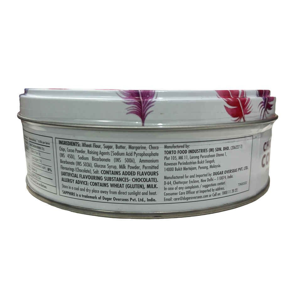 Sapphire Choco Chip Cookies