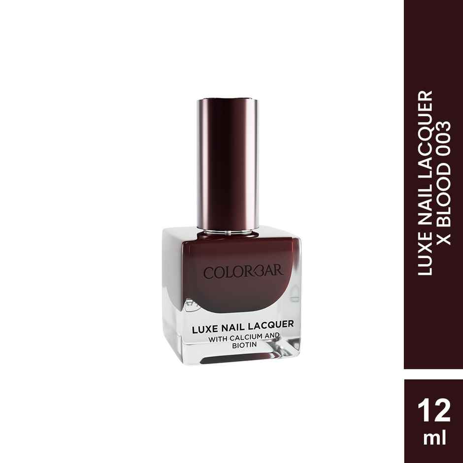 Colorbar Luxe Nail Lacquer - X Blood