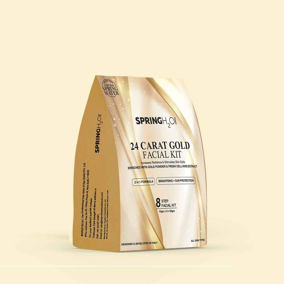 Spring H2O 24 Carat Gold Facial Kit With Magic Glow Skin