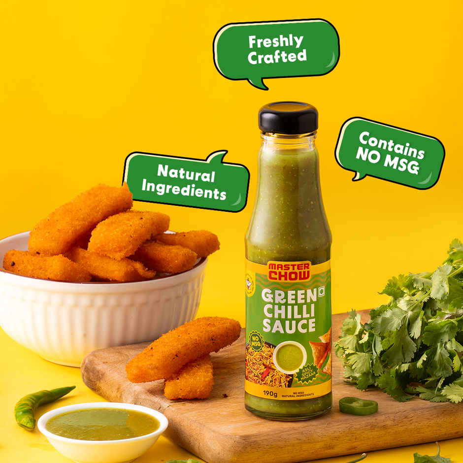 Green Chilli Sauce(190gms) & Red Chilli Sauce(200gms) Combo