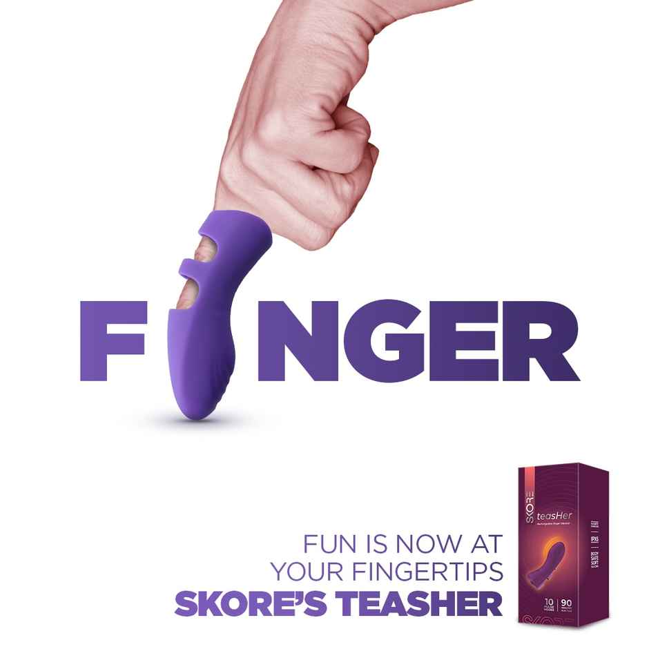 Skore Teaser Finger Vibrator | Rechargeable | Waterproof