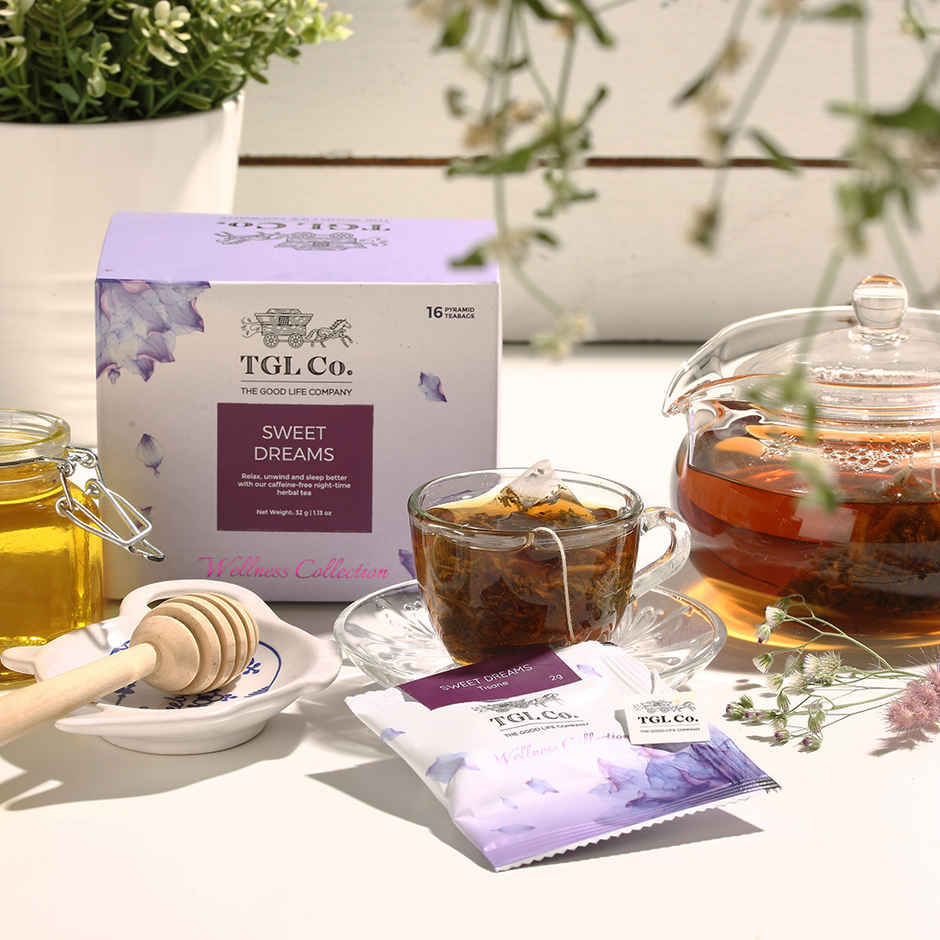 TGL Co. Sweet Dreams Herbal Tea with Chamomile Organic Herbal Tea
