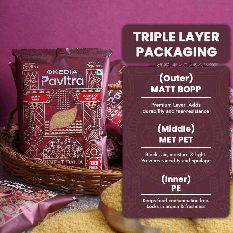 Kedia Pavitra Wheat Dalia