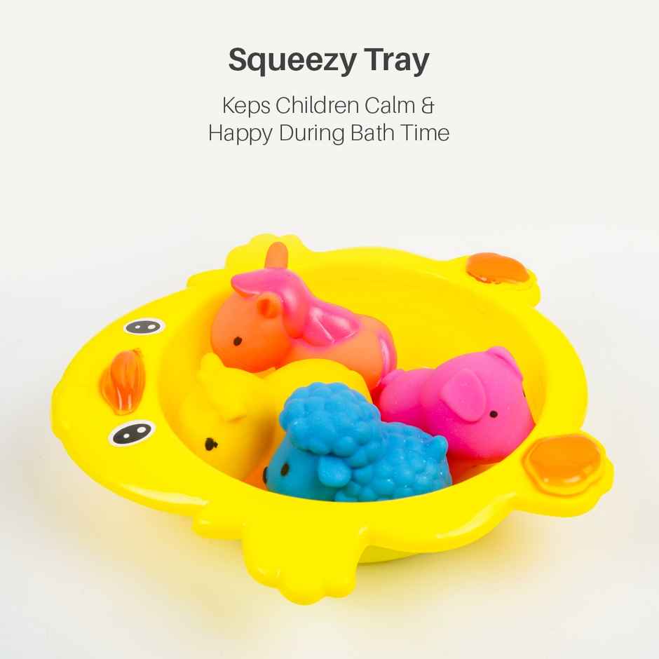 Ratna's Squeezy Duck Tray Set 5 Pcs