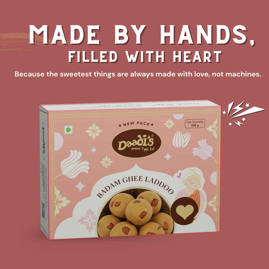 Daadi's Badam Laddoo Pure Ghee Combo