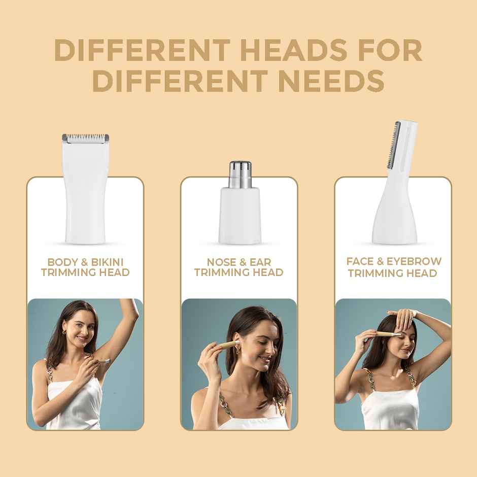 Winston 3 In 1 Bikini Trimmer, Nose Trimmer And Eyebrow Trimmer