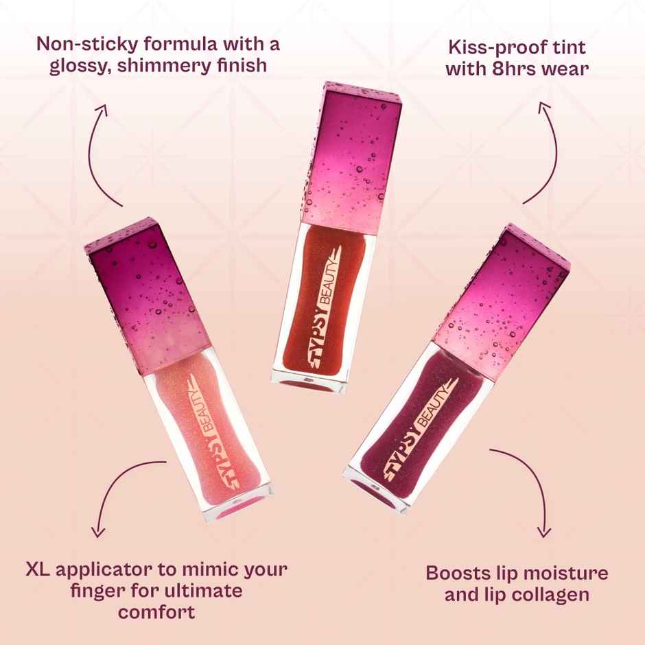Typsy Beauty Shade Shifter Sparkle Lip Oil - Starlight 01