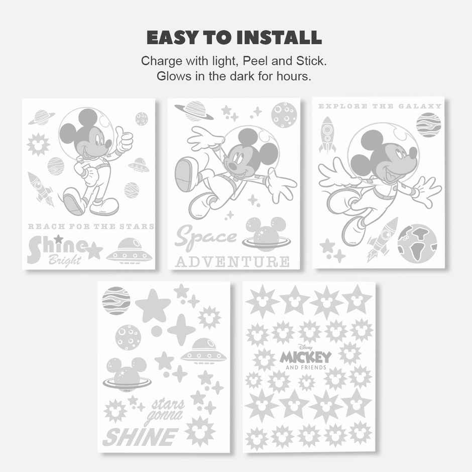 Ratna's Space Glow Mickey & Friends