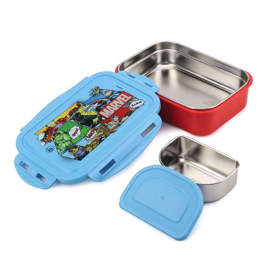 Marvel Avengers Lunch Box Inside Stainless Steel.-Hmhtlb 73372-Av