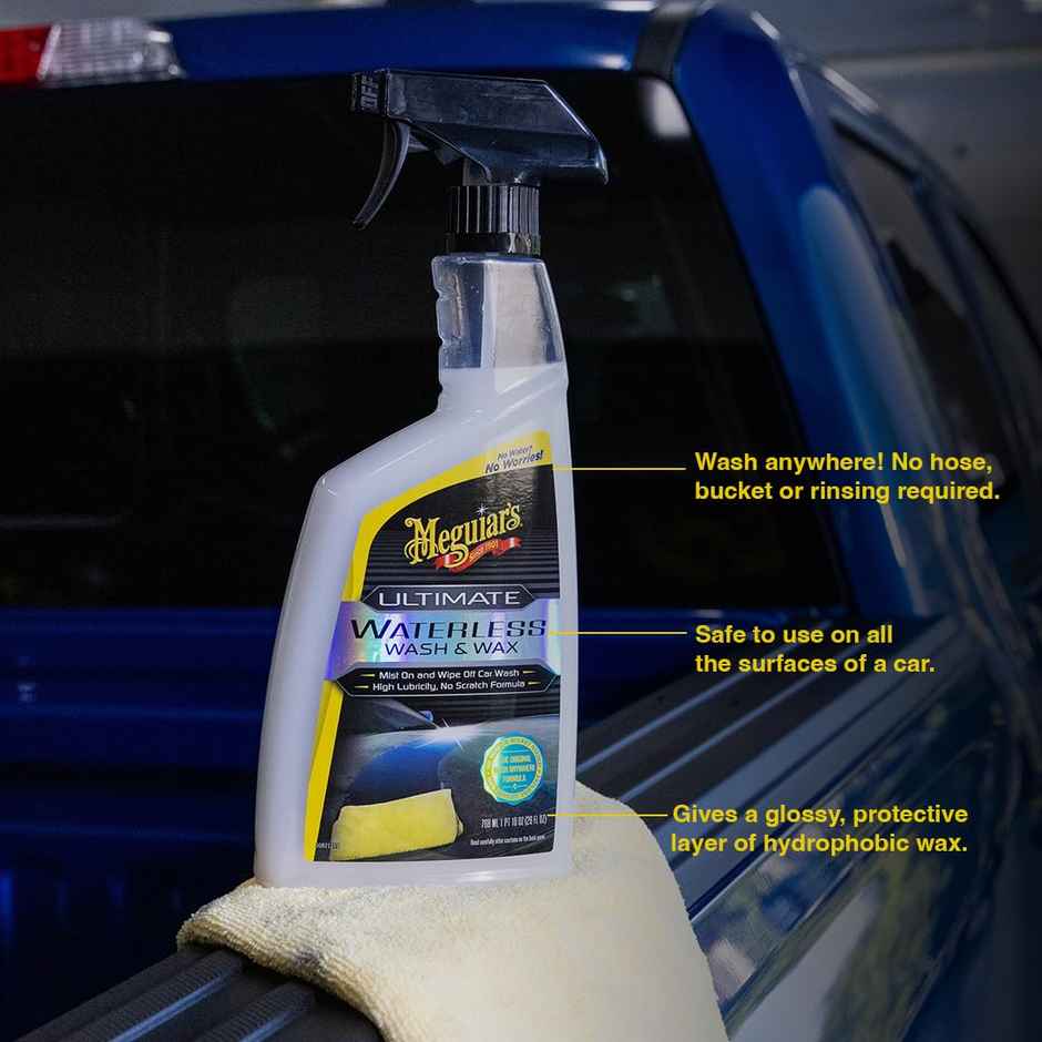 Meguiar's Ultimate Waterless Wash & Wax For Cars