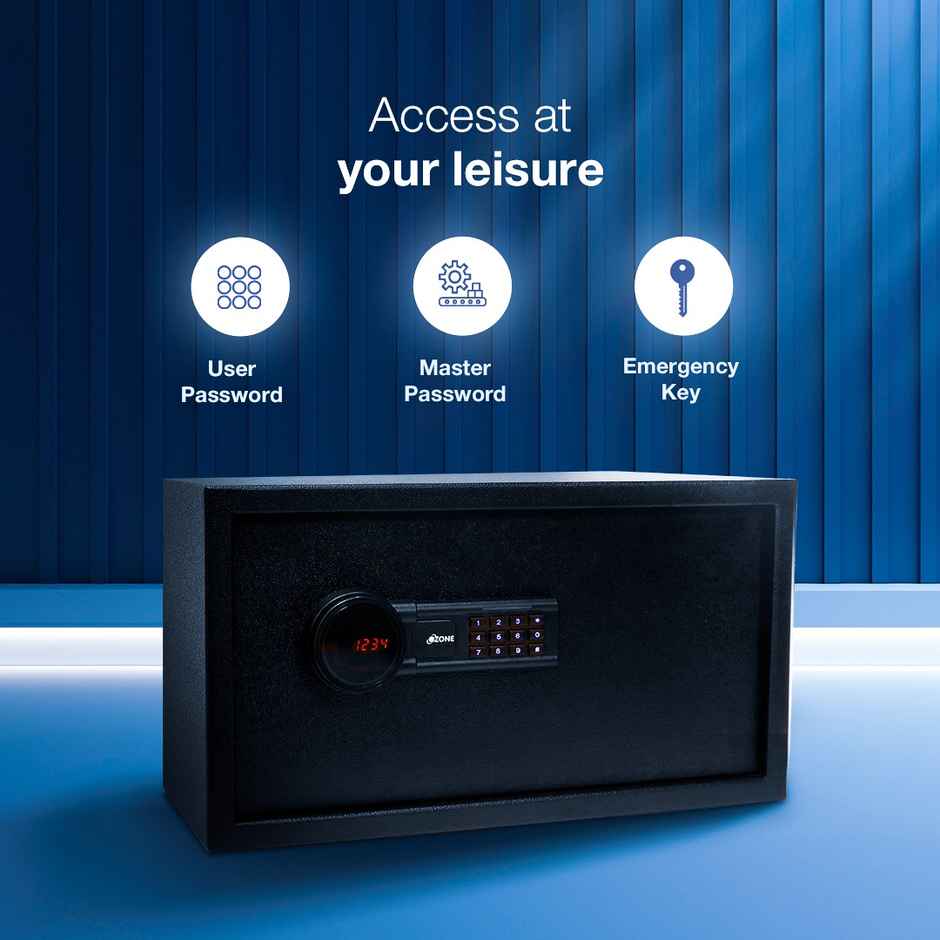 Ozone Tusker 33 Nxt | Digital Safe Locker for Home & Office | 35 Litres