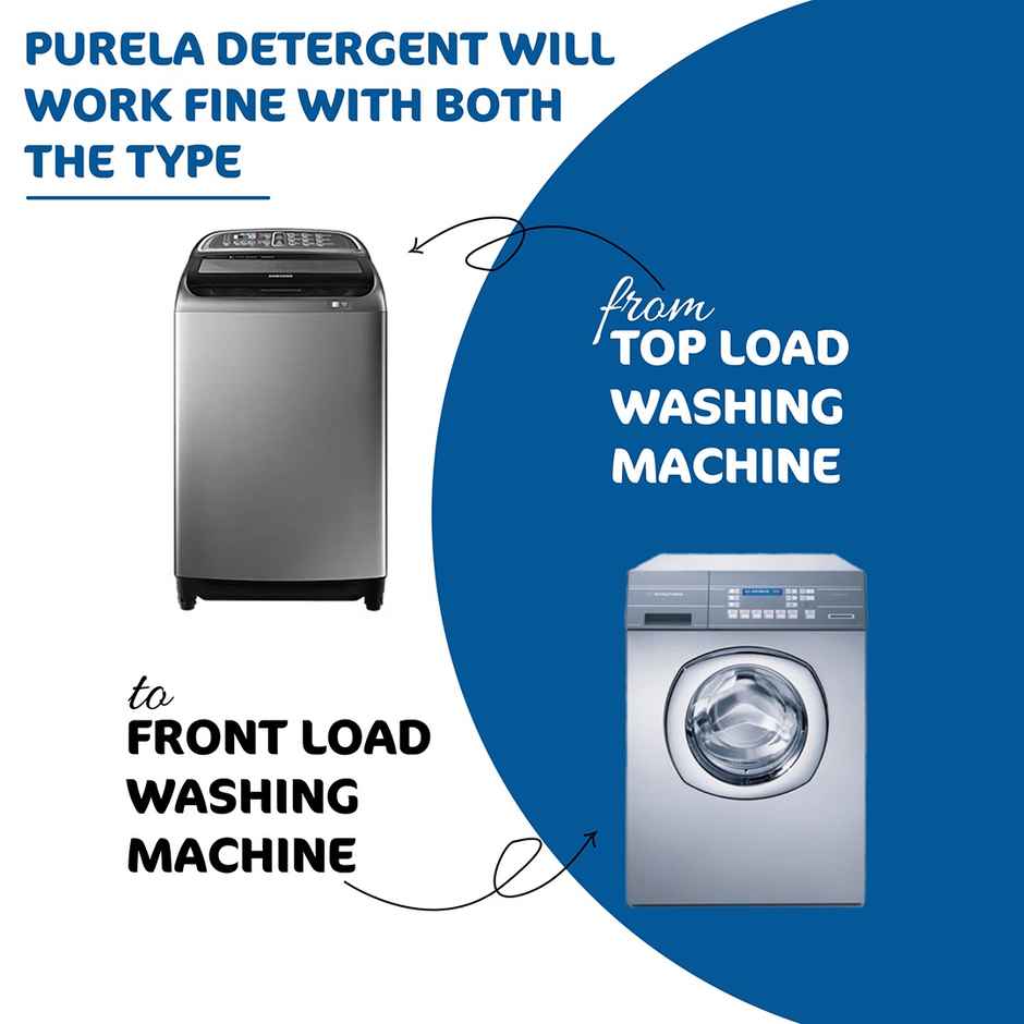 Purela Fresh Top & Front Load Balanced pH Non-Toxic Detergent Liquid
