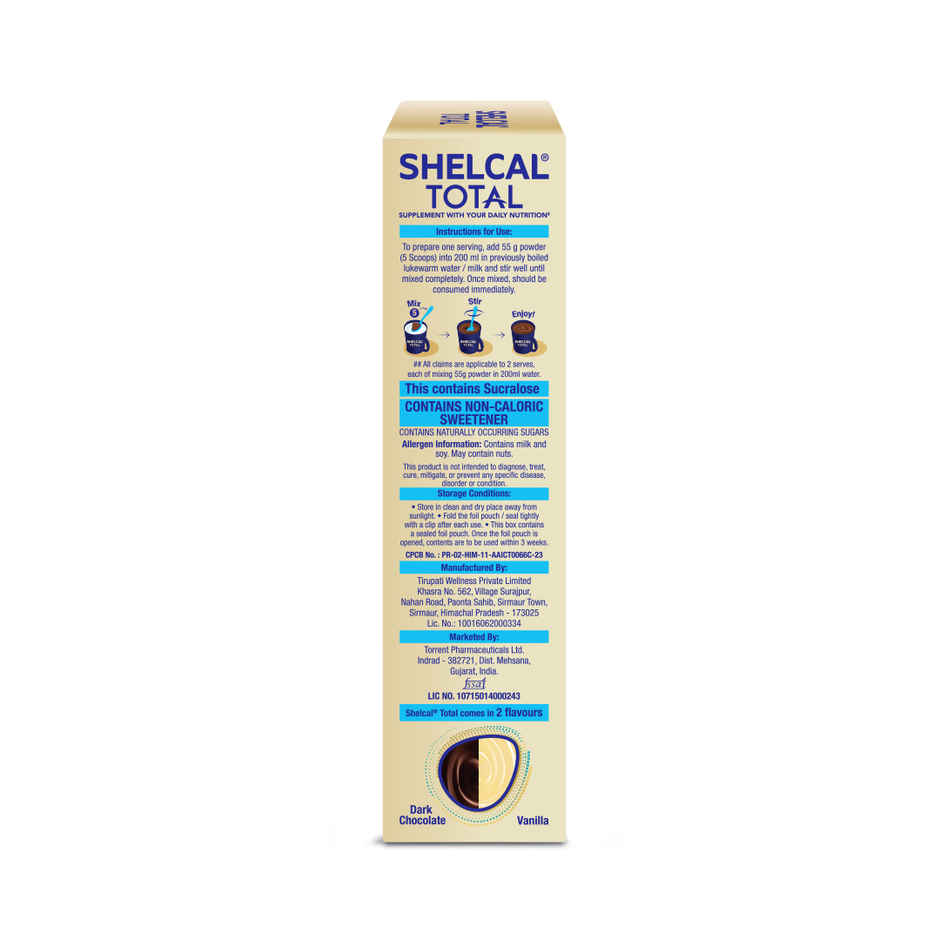 Shelcal Total Chocolate flavour powder