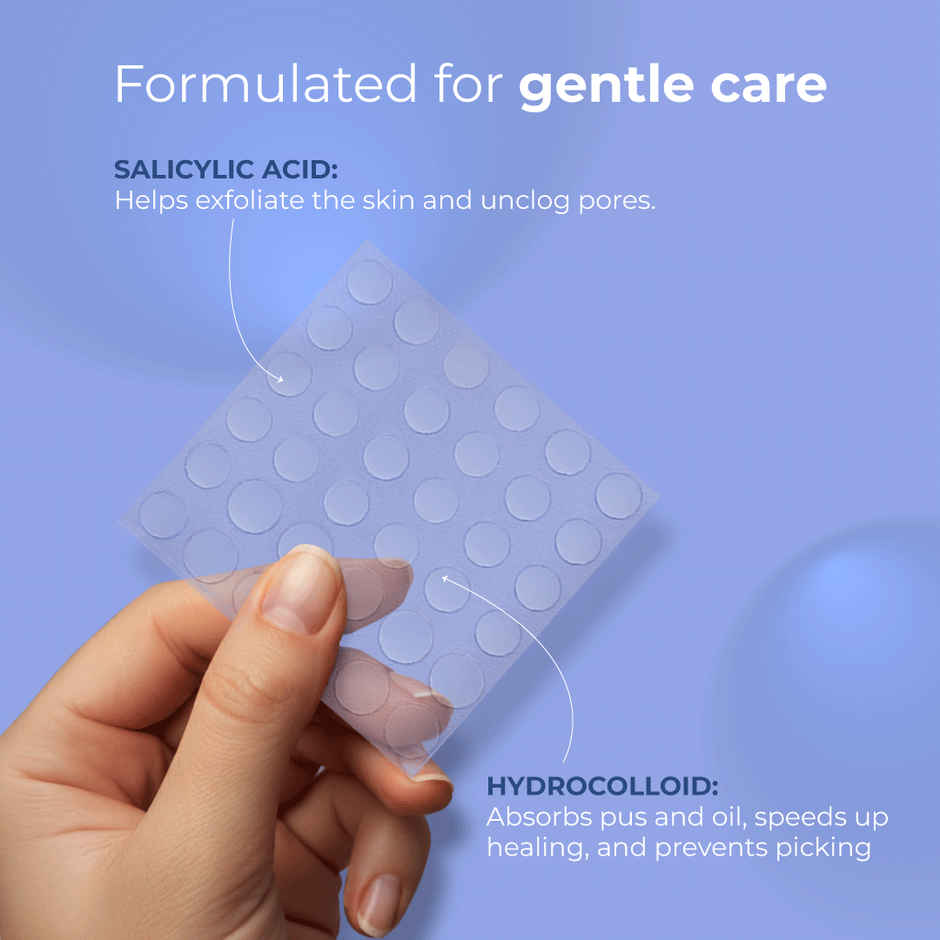 Nua Hydrocolloid And Salicylic Acid Pimple Patches