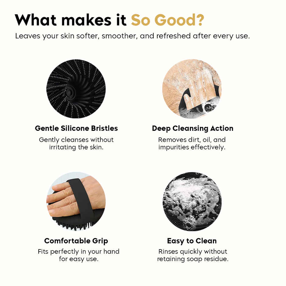 Multibrite Silicone Body Scrubber