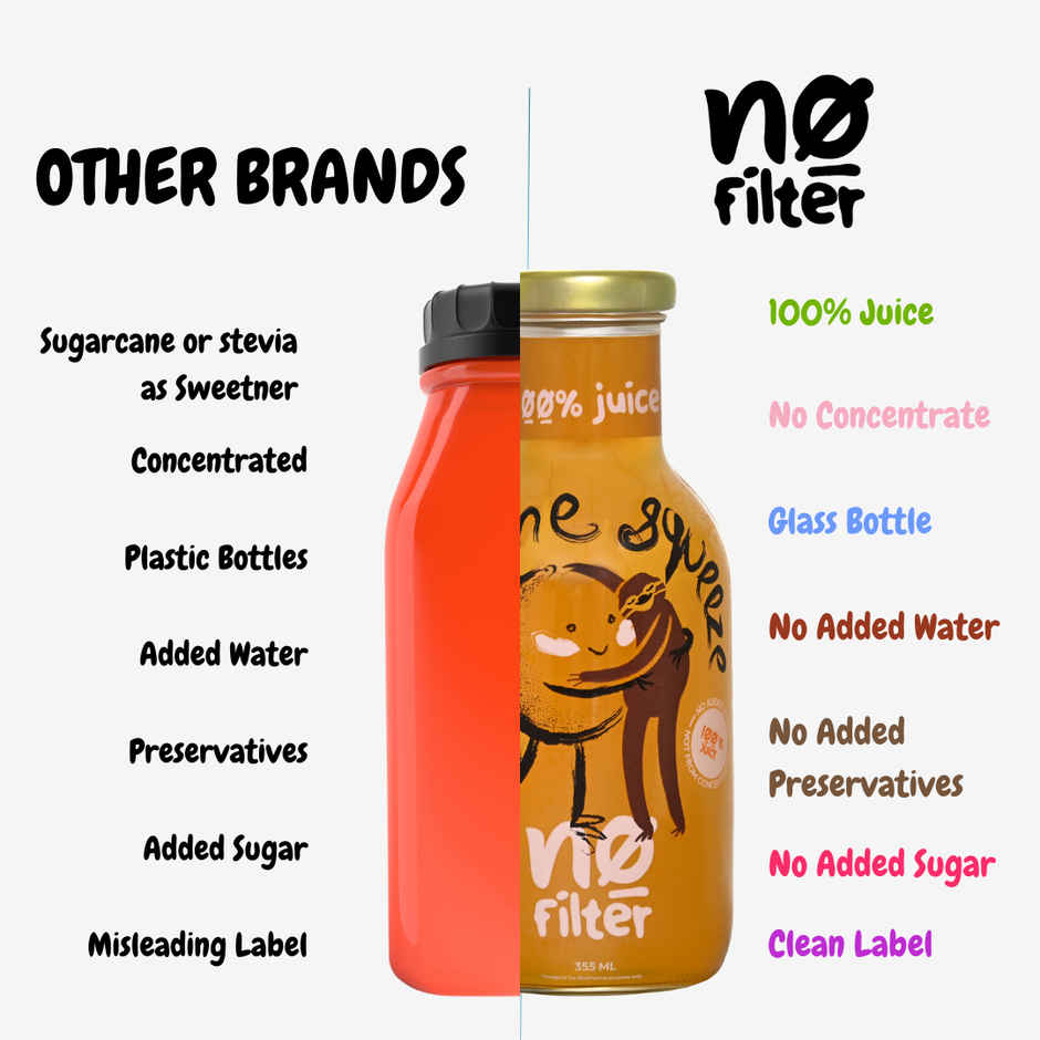 No filter Real Orange Juice