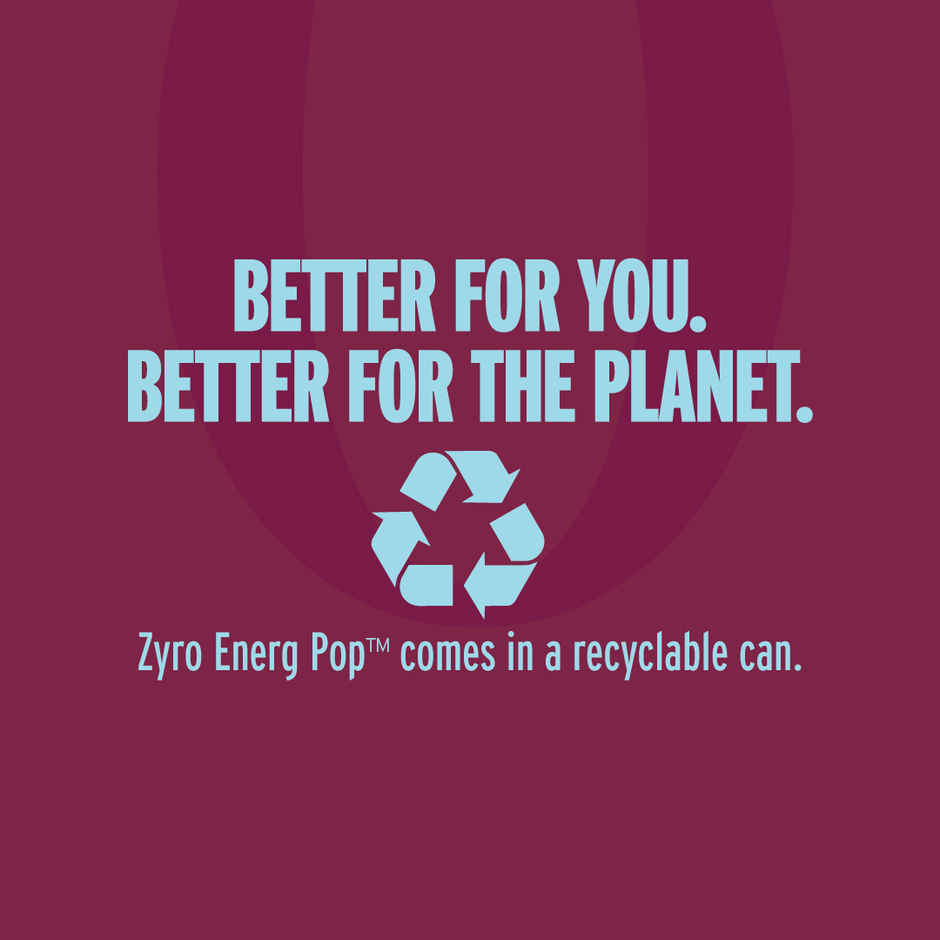 Zyro by Karan Aujla Energy Drink | Zero Sugar | Berry Blast