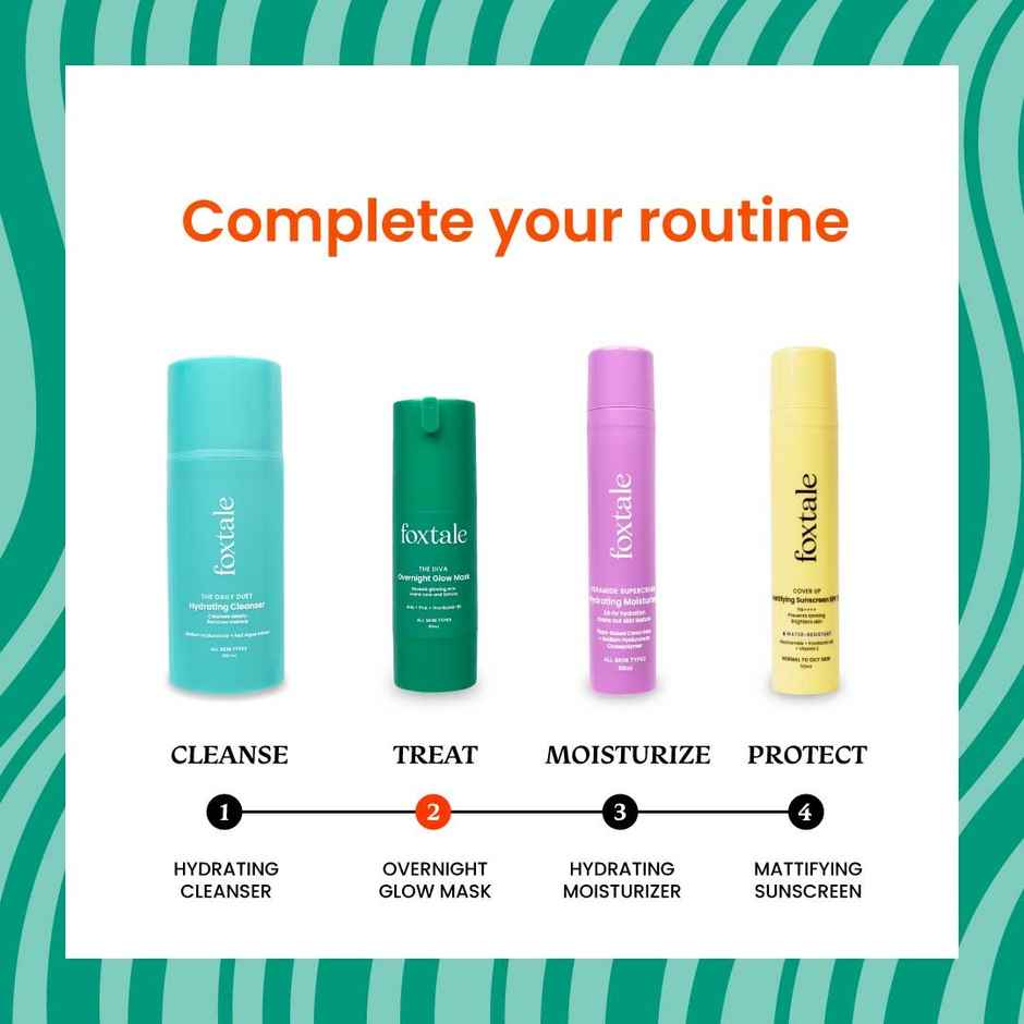 Foxtale The Diva Over Night Glow Face Mask