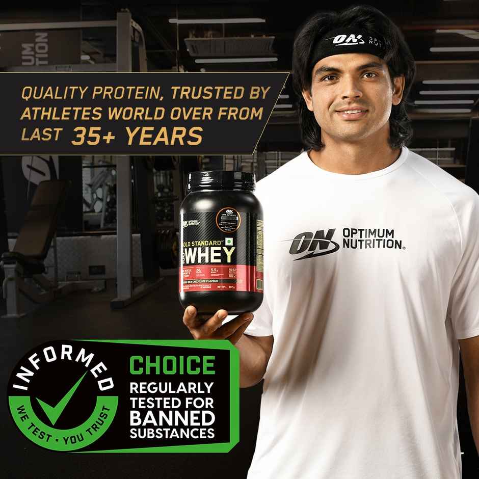 Optimum Nutrition Gold Standard 100% Whey Protein Powder - Strawberry