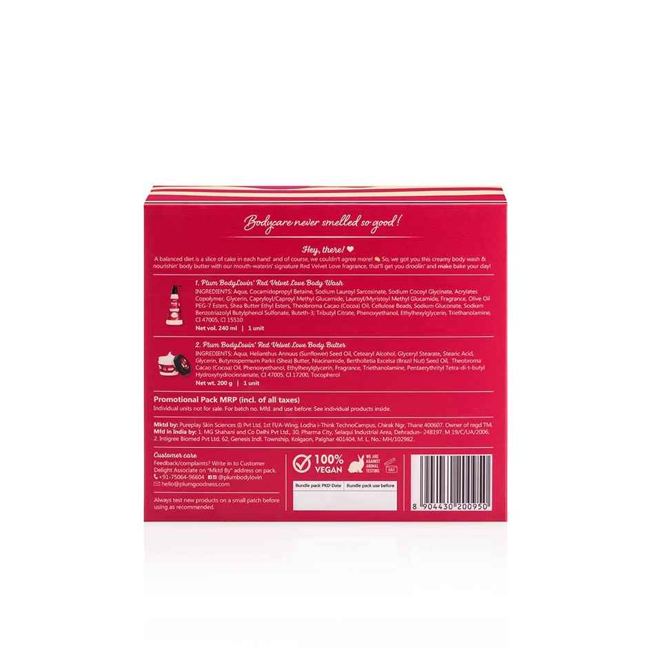 Plum Bodylovin Red Velvet Love Gift Kit